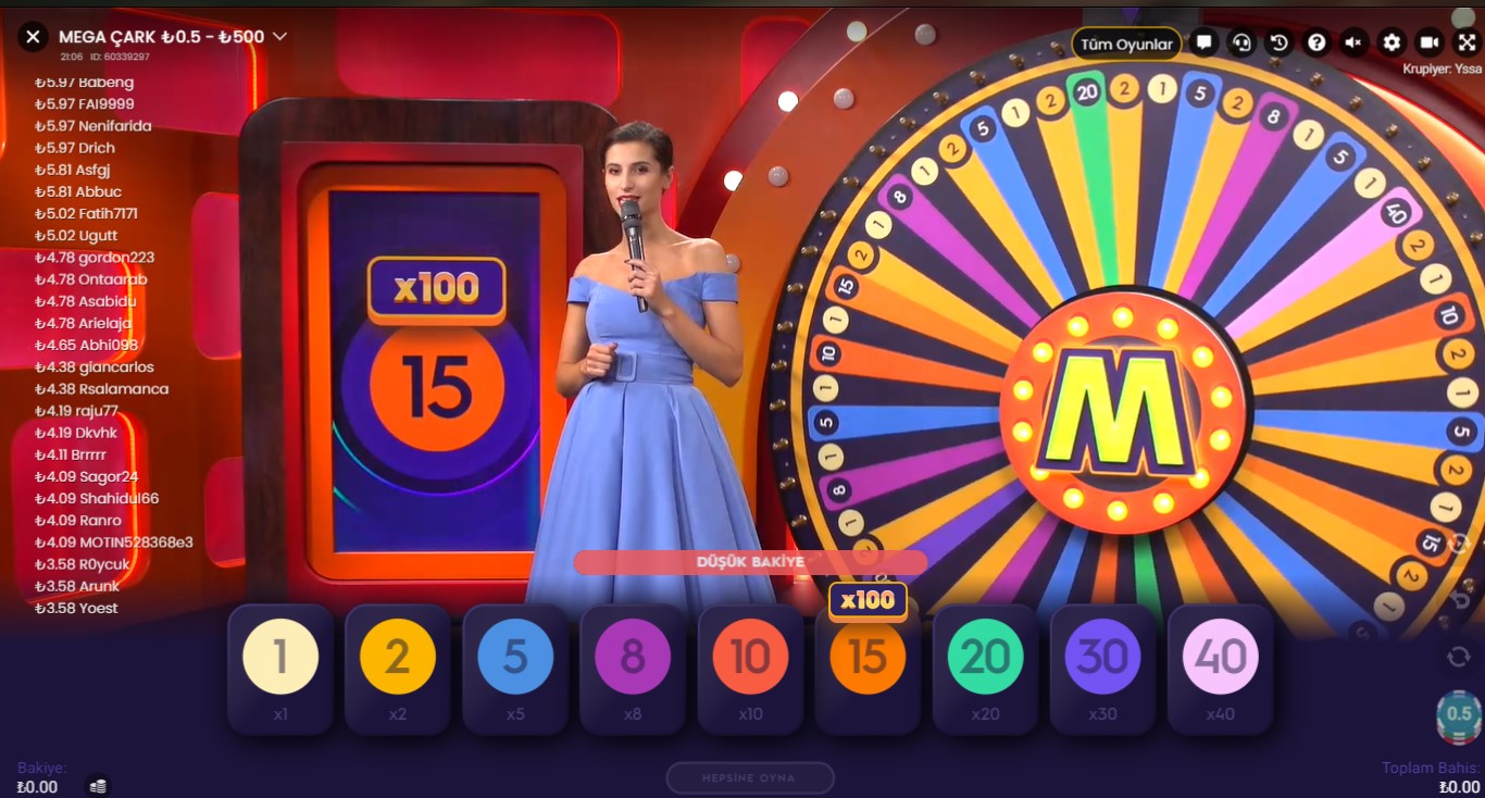 Pragmatic Play Mega Çark