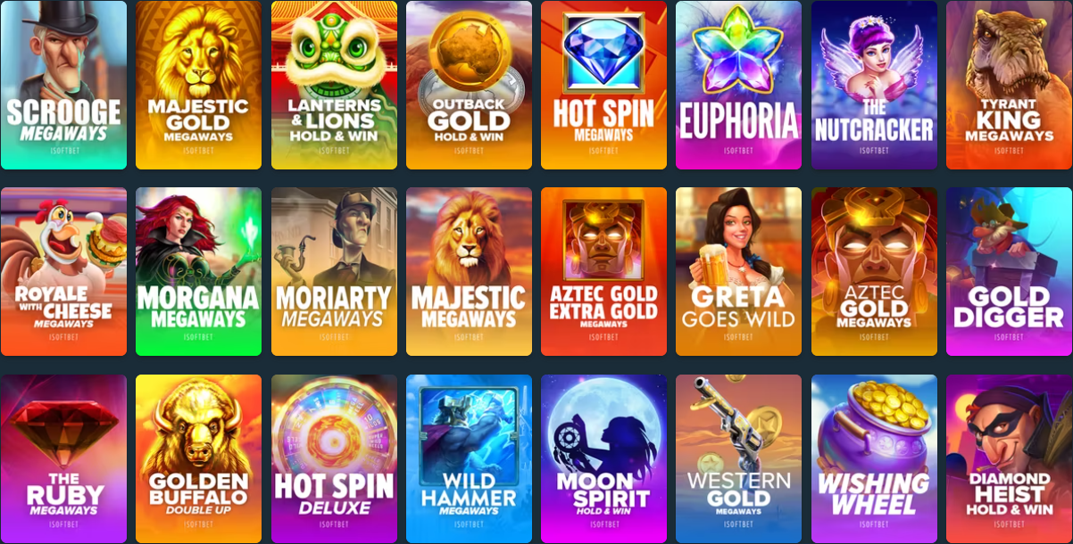 İsoftbet En Çok Kazandıran Casino Slot Oyunları